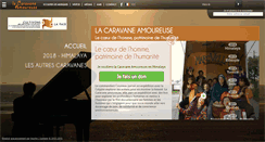 Desktop Screenshot of caravaneamoureuse.com